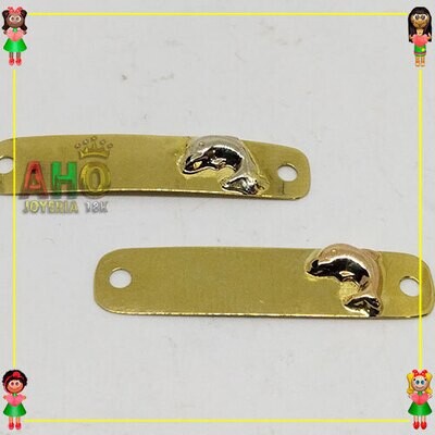 Dije Placa Oro18K