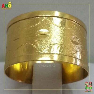 Anillo Tubo en Oro Chocoano Oro18k
