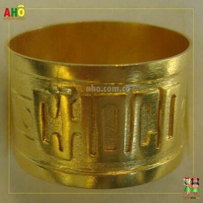 Anillo Tubo en Oro Chocoano Oro18k