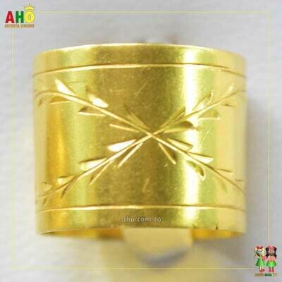 Anillo Tubo en Oro Chocoano Oro18k