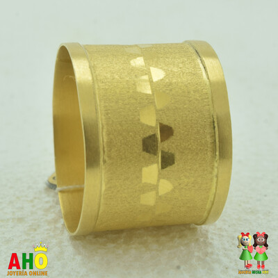 Anillo Tubo en Oro Chocoano Oro18k