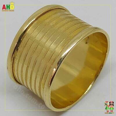 Anillo Tubo en Oro Chocoano Oro18k