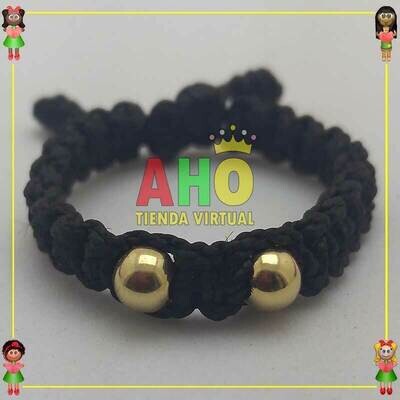 Anillo Tejido Macrame Oro18k