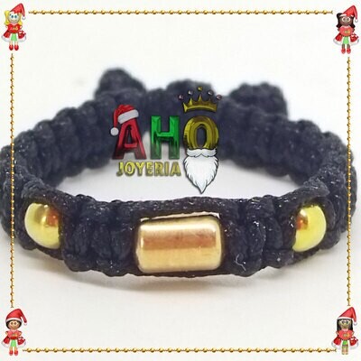 Anillo Tejido Macrame Oro18k