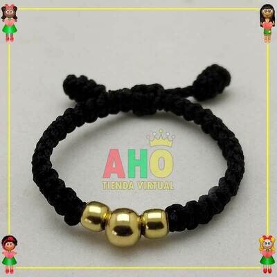 Anillo Tejido Macrame Oro18k
