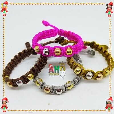 Anillo Tejido Macrame Oro18k