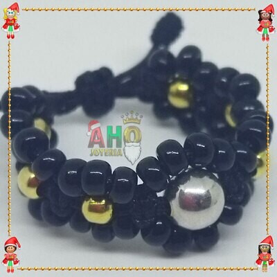 Anillo Tejido Macrame Oro18k