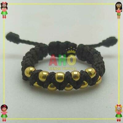 Anillo Tejido Macrame Oro18k