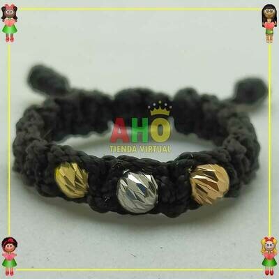 Anillo Tejido Macrame Oro18k