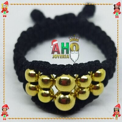 Anillo Tejido Macrame Oro18k