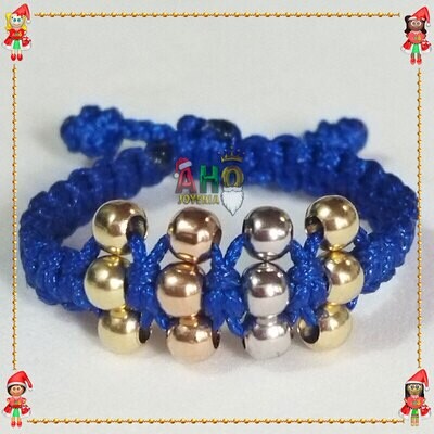 Anillo Tejido Macrame Oro18k