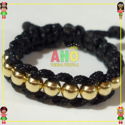 Anillo Tejido Macrame Oro18k