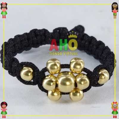 Anillo Tejido Macrame Oro18k