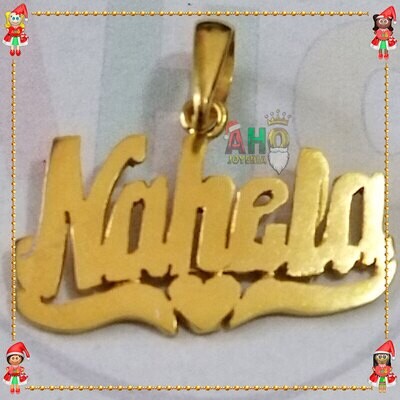 Dije Nombre Oro18k