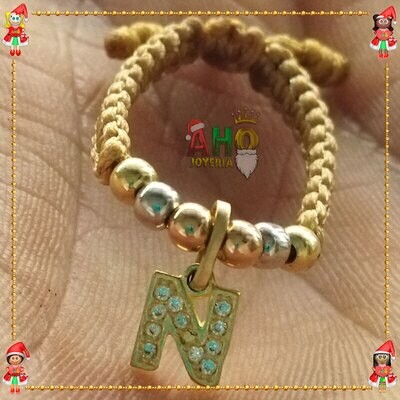 Anillo Tejido Macrame Oro18k