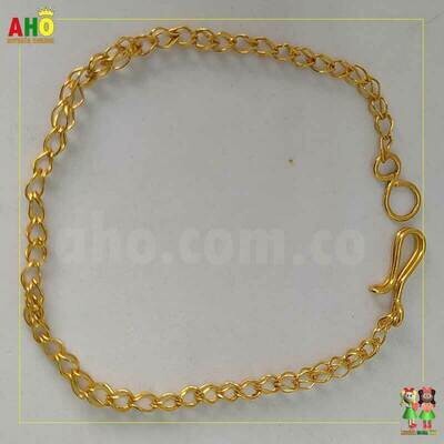 Pulsera Espartillo Oro18k