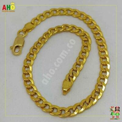 Pulsera Tejido Cubana Oro18k