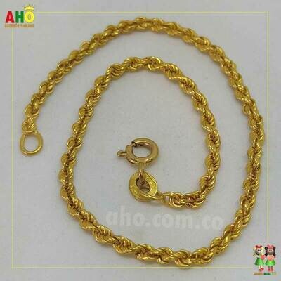 Pulsera Nudo Franciscano Oro18k