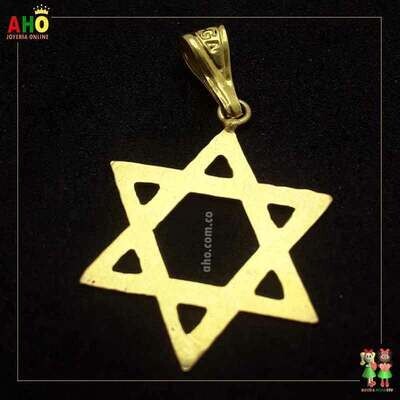 Dije Estrella de David Oro18K