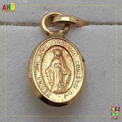 Dije Virgen Maria Oro18k