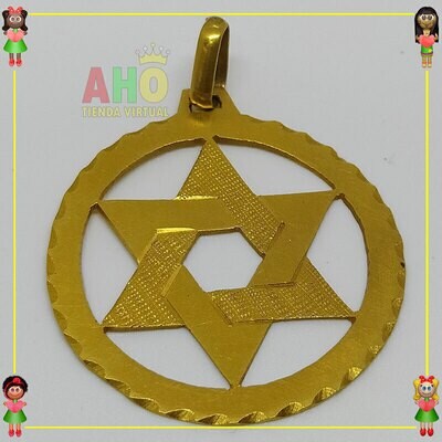 Dije Estrella de David Oro18K