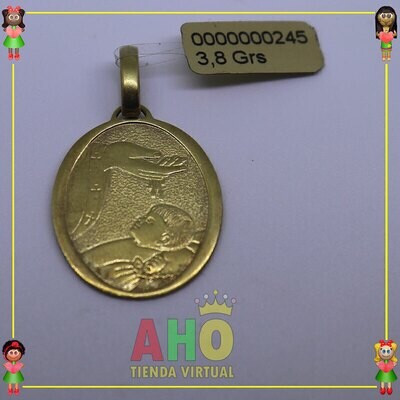 Dije Imagen bautizo Oro18k
