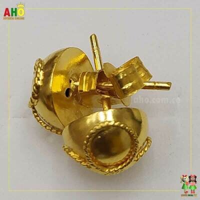 Topo media bola vestida Oro18k