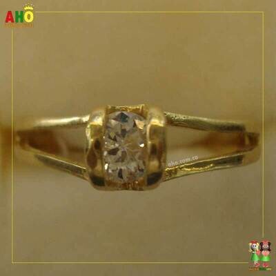 Anillo Compromiso Oro18k