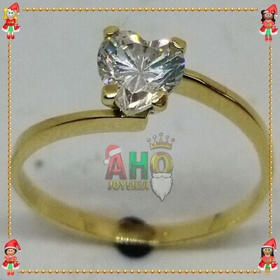 Anillo Compromiso Oro18k