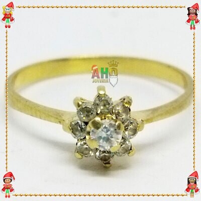 Anillo Compromiso Oro18k