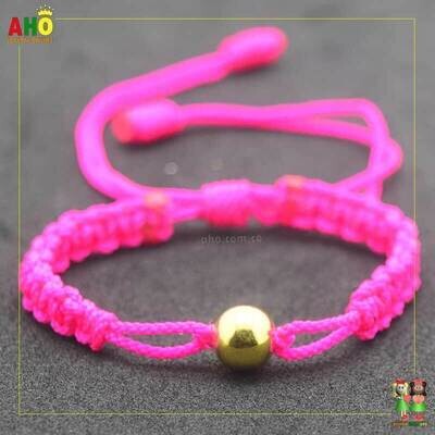 Pulsera Tejida Macrame Oro18k
