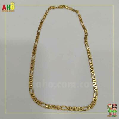 Cadena tres por una iataliano Oro18K