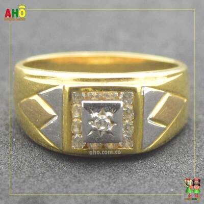 Anillo en Oro para Hombre Oro18k