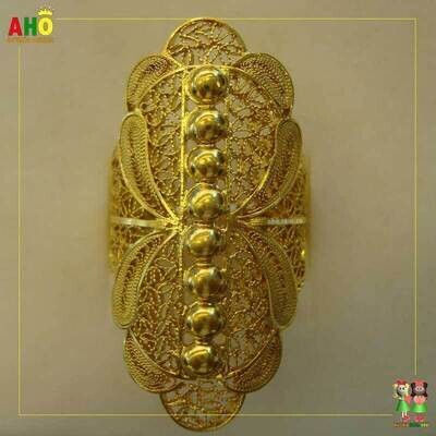 Anillo Filigrana Arte Chocoano Oro18k