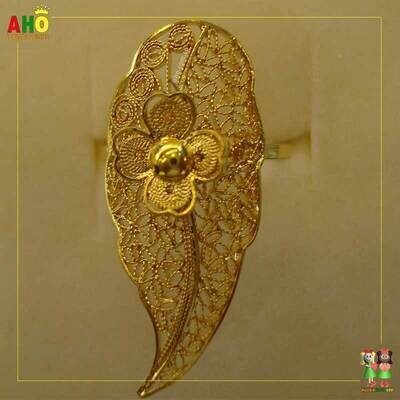 Anillo Filigrana Arte Chocoano Oro18k