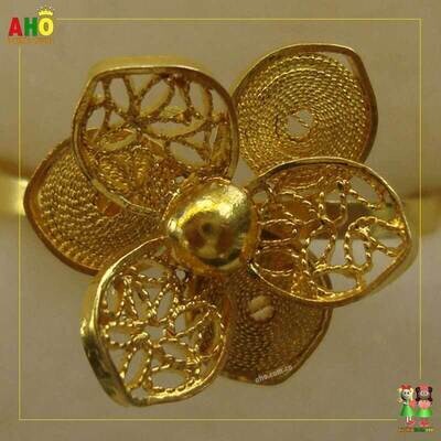 Anillo Filigrana Arte Chocoano Oro18k