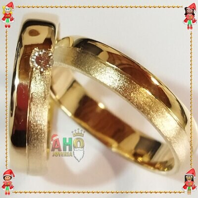Par Argollas Oro18k
