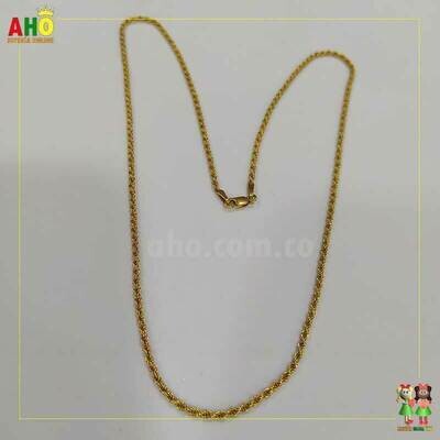 Cadena Nudo Franciscano Oro18K