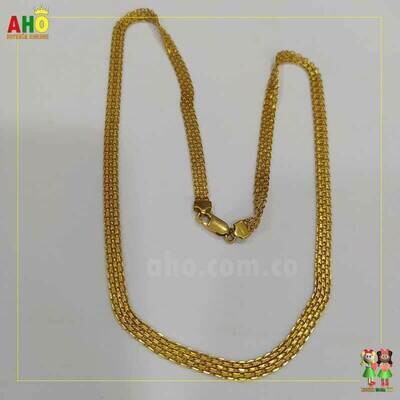 Cadena Espejo Oro Iataliano 18k