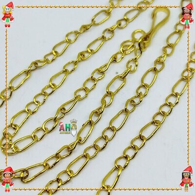 Cadena tejido Chino para Hombre Oro18K