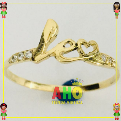 Anillo Nombre Leo Oro18k