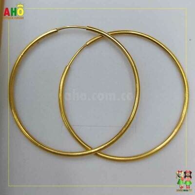 Candongas lisas Oro18K