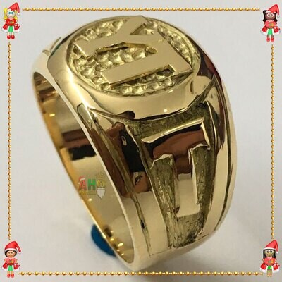Anillo Letra Oro18k