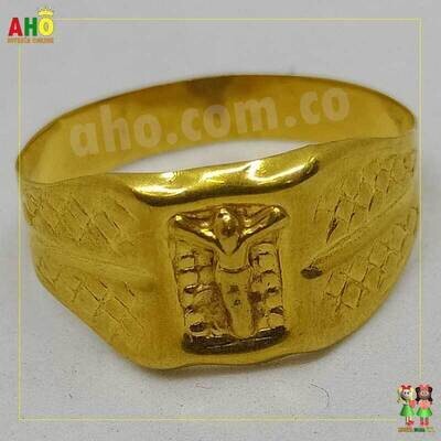 Anillo en Oro para Hombre Oro18k