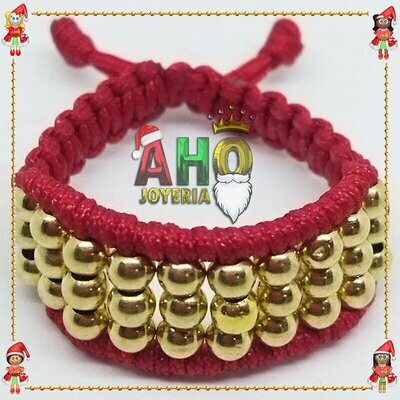 Anillo Tejido Macrame Oro18k