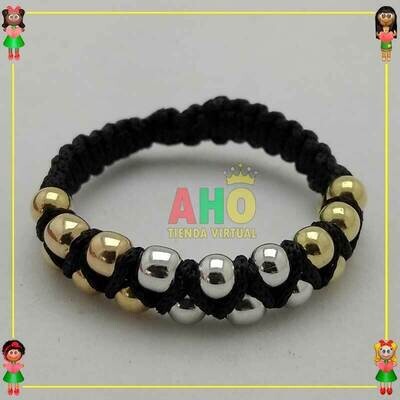 Anillo Tejido Macrame Oro18k