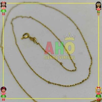 Cadena mujer Oro Italiano Oro18K