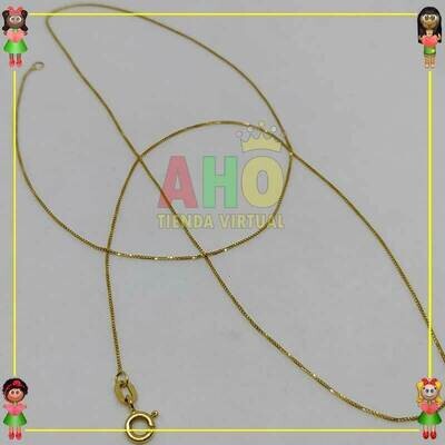 Cadena mujer Oro Italiano Oro18K