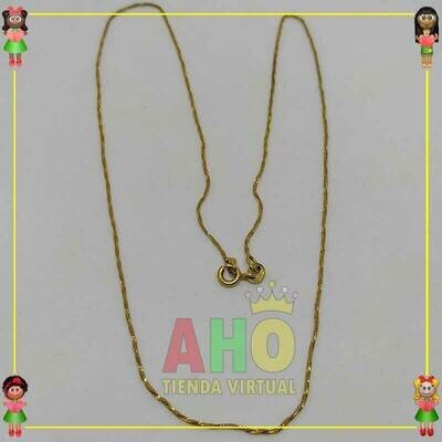 Cadena mujer Oro Italiano Oro18K