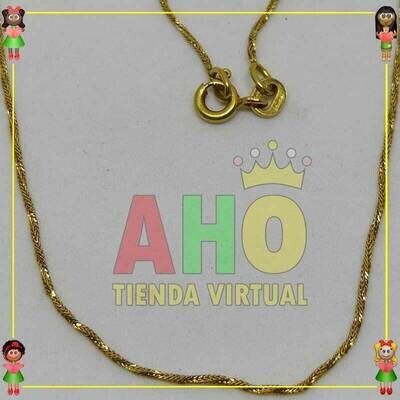 Cadena mujer Oro Italiano Oro18K